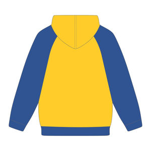 Sudadera con Mangas Raglán y Bordado Chenille de la Hermandad Griega Gold Sigma Gamma Rho, Estilo Universitario, Moda Colegial, SGRho - Product Image 3