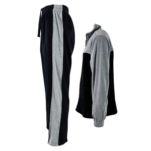 ชุดวอร์มซิปผู้ชายมาใหม่สำหรับฤดูหนาว คุณภาพสูง ผลิตจากผ้าโพลีเอสเตอร์/คอตตอนฟลีซ สีสั่งทำได้ บริการ OEM ระบายอากาศได้ดี น้ำหนักเบา - Product Image 5