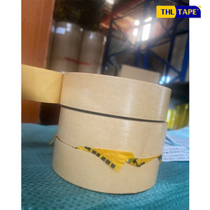 La cinta de papel Kraft adhesiva es una solución duradera y ecológica hecha de papel Kraft, perfecta para sellar y empaquetar de forma segura - Product Image 4