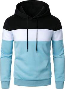 Sudadera con Capucha de Forro Polar para Hombre, Estilo Lujoso Personalizado, Tendencia en Estampados en Relieve, Técnicas Bordadas, Invierno, Teñido Digital Liso - Product Image 2