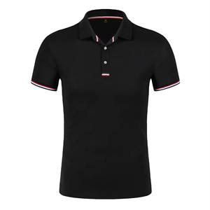 Polos à manches courtes pour hommes Logo personnalisé Séchage rapide Respirant Uniforme de golf Tennis Polos décontractés en coton - Product Image 4