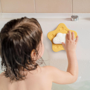 2026 nuevo juguete giratorio de succión de silicona para niños pequeños, juego giratorio sensorial de nubes y estrellas para bañeras de ventana, trona de viaje en avión - Product Image 6