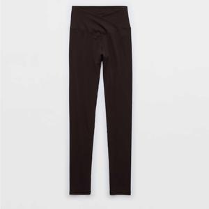 Pantalon de sport décontracté uni sans couture taille basse, effet push-up, coupe droite pour femme, couleur pêche, legging de yoga à coupe régulière - Product Image 4