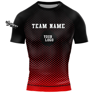 Rash Guard en tissu sublimé par compression à vendre - Product Image 6