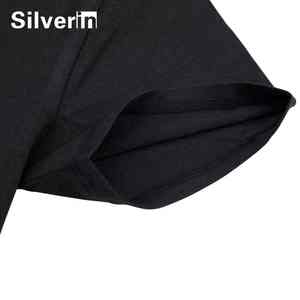 T-shirt sport homme confortable en coton avec fibres d'argent pur - Product Image 3