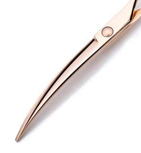 กรรไกรตัดขนสุนัขใบมีดโค้งด้ามจับที่สะดวกสบายกรรไกรสแตนเลส - Product Image 6