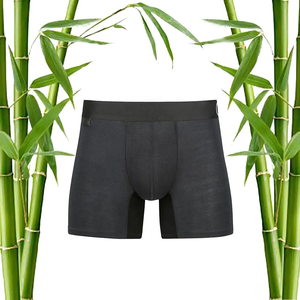 Logo personnalisé solide séchage rapide sportif grande taille hommes Shorts décontractés 5 entrejambe troncs sous-vêtements expédition DDP - Product Image 1