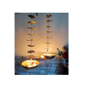 Bol à fleurs décoratif en forme de Diya brillant le plus exigeant pour les articles de décoration Diwali à la maison - Product Image 1
