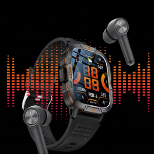 Montre connectée de sport d'extérieur KR QX12, écran TFT 41-43 mm, moniteur de fréquence cardiaque, étanche, tracker de fitness unisexe - Product Image 2