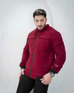 Gran oferta, venta al por mayor, abrigo de invierno de Color sólido para exteriores, chaqueta gruesa cálida para hombre, chaqueta acolchada con logotipo personalizado - Product Image 1