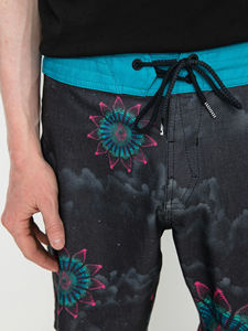 Short de plage pour homme à séchage rapide avec taille élastique Short de course à pied personnalisé avec logo de sublimation imprimé uni - Product Image 5