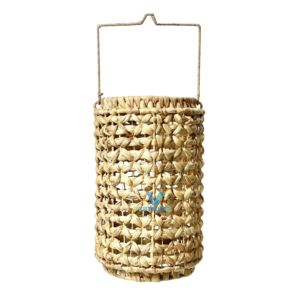 Vietrustic Wholesale Price Exterior <b>Lantern</b> <b>Candle</b> <b>Holder</b> Water Hyacinth <b>Lantern</b> Hanging <b>Candle</b> <b>Holders</b> - Product Image 3