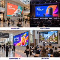 Layar LED Video Wall Indoor Grosir Harga Pabrik, Layar LED Ruang Konferensi P2.5 P3 Layanan Depan Untung Tinggi