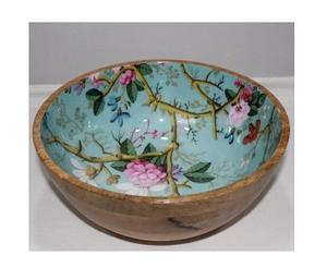 Dessert en bois bol à salade de fruits en bambou japonais pour hôtels et restaurants hôtel maison cuisine Contact alimentaire sûr décoratif - Product Image 1