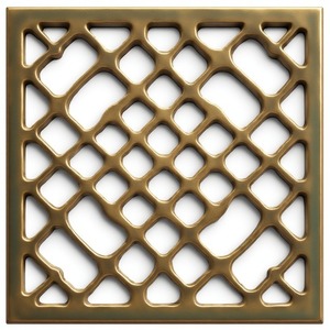 Drain de sol moderne en acier inoxydable avec un design en forme d'entonnoir et un tamis à mailles fines pour la capture des cheveux et des particules pour une utilisation hôtelière - Product Image 4