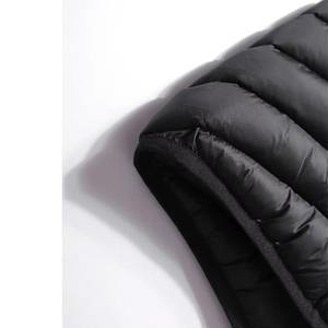 Vestes d'extérieur d'hiver imperméables à fermeture éclair pour hommes, vêtements d'extérieur matelassés chauds à bulles Tessuto Industries - Product Image 3