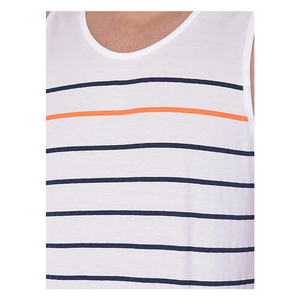 Débardeur de gymnastique pour hommes sans manches en polyester et coton mélangé Chemise d'entraînement athlétique pour la musculation et l'activité physique - Product Image 5