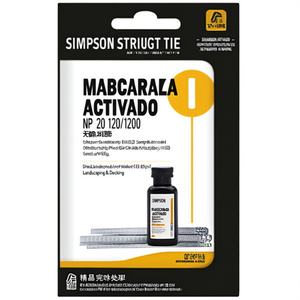 SIMPSON STRONG TIE NP 20/120/1200 Tiras de Chapa Metálica Perforada Galvanizada en Caliente EN 14545 para Paisajismo y Terrazas - Product Image 3