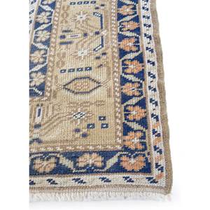 พรมขนสัตว์ถักมือสีเบจและสีน้ำตาล Nuray รุ่น Pae-2990 ขนาด 9x12 ฟุต ลายเหรียญตรา สำหรับตกแต่งห้องนั่งเล่น บ้าน และรถยนต์ - Product Image 4