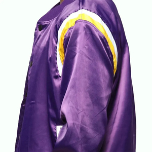 Blouson bombardier flocage tête de mort lettre verte blouson en cuir brodé à revers blouson de baseball veste universitaire pour hommes - Product Image 6