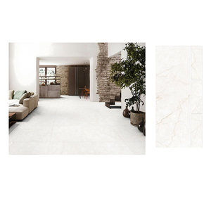 Carreaux de sol et de mur en porcelaine au design moderne 600x1800mm, résistants aux acides, épaisseur 9mm, finition sculptée de haute qualité pour salon - Product Image 1