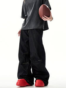 Vêtements Jeans Mode Baggy Jeans Pour Dames Denim Cargo Pantalon Femmes Taille Haute Casual Jeans Pour Dames Confortable - Product Image 5