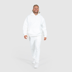 เสื้อฮู้ดผู้ชายสไตล์วินเทจปักลายตามสั่ง ไซส์ใหญ่พิเศษสำหรับฤดูหนาว ผ้าเฟรนช์เทอร์รี่หนานุ่มคุณภาพสูง - Product Image 6