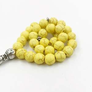 Personnalisable 10mm Design Original Tasbih Chapelet Turquoise Musulman Haute Qualité Chapelet Collier - Product Image 4
