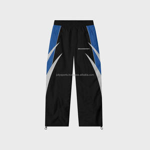 Pantalones Deportivos de Lona con Logotipo Personalizado al por Mayor, Pantalones Jogger Transpirables, Impermeables, Ecológicos y Lavados para Hombre - Product Image 1