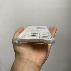 Étui de protection d'objectif de pare-chocs en TPU souple antichoc à quatre coins pour pour infinix Note 40Pro/Tecno Pop 8 - Product Image 5