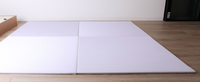 Tapis de sol carré en polypropylène fait main de qualité supérieure 670*670*15mm, résistant aux taches, imperméable, coloré, fabriqué au Japon