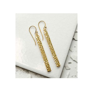 Pendientes elegantes de latón con gancho para la oreja con diseño creativo, diseño de moda con personalidad femenina, pendientes de latón chapados en oro - Product Image 3