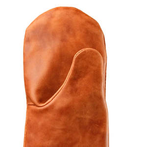 Gants de cuisson en cuir de vachette pour la cuisson professionnelle et l'utilisation de barbecue mitaines de sécurité résistantes à la chaleur pour la transformation industrielle des aliments - Product Image 5
