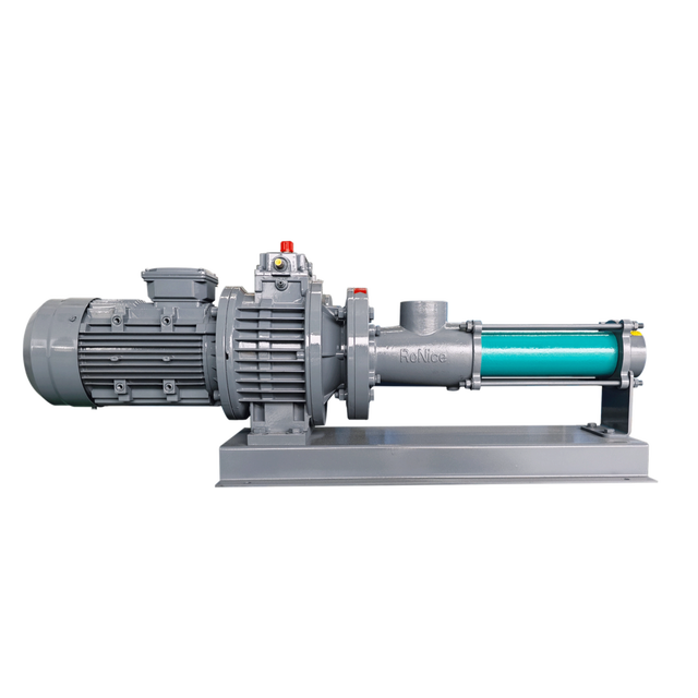Replacing Netzsch Industrial-Grade Food Hygiene Single Screw Pump for Thick Slurry Sludge Sewage Discharge