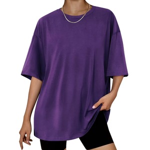 Ladies Vintage Boxy Tee <b>Shirt</b> Acid Wash Printed Oversized Women <b>T</b>-<b>shirt</b> - Product Image 1