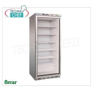 Equipo de Refrigeración Comercial Forcar de 1 Puerta, Congelador Estático de 555 Litros con Rejilla de Evaporación Fija y Estantes - Product Image 2