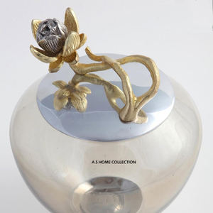 Cuenco de Metal de latón tradicional Idea de regalo hecha a mano Cuencos de lujo para servir Premium Diseño de estatua humana de grado alimenticio - Product Image 2