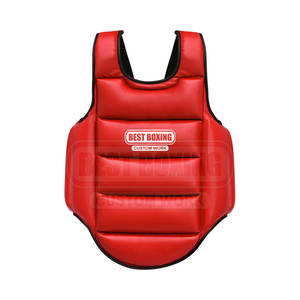 ชุดป้องกันหน้าอกสำหรับผู้ชายหนัง PU แข็งแรงทนทานเหมาะสำหรับทุกประเภทของร่างกาย - Product Image 4