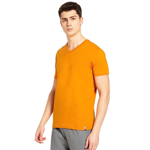 High Quality Men's Casual Lightweight T-Shirt 100% Cotton Custom Logo Loose Fit Wholesale from Bangladesh Plain Knitted <b>Fabric</b> - Product Image 2