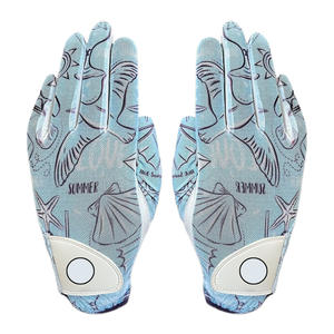 Fabricant professionnel de gants de golf OEM ODM Logo personnalisé Cabretta cuir poignée durable doux respirant gants de sport de golf - Product Image 1