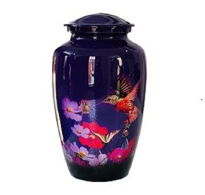 Urna de cremación artesanal de Metal de estilo americano de alta calidad, suministros para cenizas funerarias para adultos, fabricante de India - Product Image 6