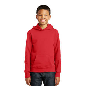 High Quality School <b>Hoodie</b> Youth 8 oz 50/50 Black Loose Fit Fleece Pullover Hoodies Large - Product Image 4