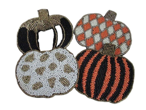 Latest Highly Trending Pineapple Beaded Coasters Unique Fruits Shape White and Yellow Colored <b>Bead</b> coaster <b>Set</b> by glowin fashion - Product Image 4