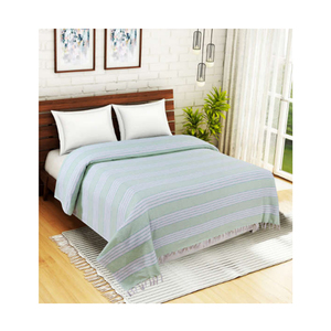 Drap de lit de luxe de qualité supérieure 100% coton draps solides King Size avec taies d'oreiller pour la décoration intérieure - Product Image 1