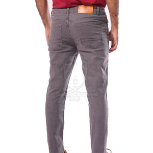 Pantalones Vaqueros Casuales de Alta Calidad para Hombre, Transpirables, con Botones, de Color Sólido, Ligeros, 100% Algodón, Más Vendidos para Adultos, para Otoño e Invierno - Product Image 3