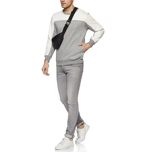 Recién llegado, ropa informal, sudadera para hombre, ropa de trabajo, moda para exteriores, sudadera de manga larga, básicos de moda, mezcla de algodón - Product Image 5