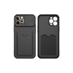 Étui de téléphone en silicone premium ATA Kartix pour iPhone 12 Pro, protection avec fente pour carte, bleu marine, 7 Plus, 8 Plus, 11 Pro, 14 Plus, XS - Product Image 2