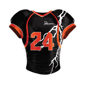 ชุดเครื่องแบบอเมริกันฟุตบอลสำหรับผู้ชายชุดกีฬาระบายอากาศได้ดีชุดอเมริกันฟุตบอลออกแบบโลโก้ได้ตามต้องการ - Product Image 5