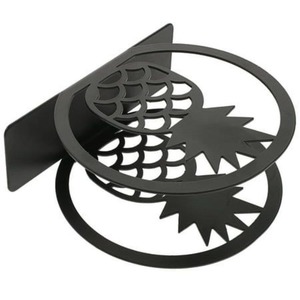 Porte-serviettes en métal classique fait à la main Design artistique durable rustique idéal pour la table à manger la maison et les espaces de bureau - Product Image 2