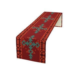 100% pur coton matériel conception personnalisée chemins de table brodés fabricant indien - Product Image 4